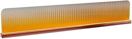 HBALDTEDC Trennwände für Speiseräume Trennwand, for Essbereiche Edelstahl Erhöhter Gang Büro Dekor Arbeitsplatte Tisch(Orange-a,47.2x11.8 in) von HBALDTEDC