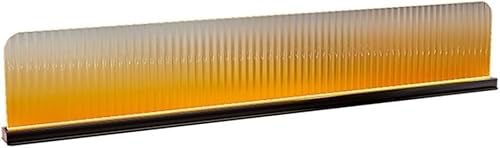 HBALDTEDC Trennwände für Speiseräume Trennwand, for Essbereiche Edelstahl Erhöhter Gang Büro Dekor Arbeitsplatte Tisch(Orange-b,39.3x11.8 in) von HBALDTEDC