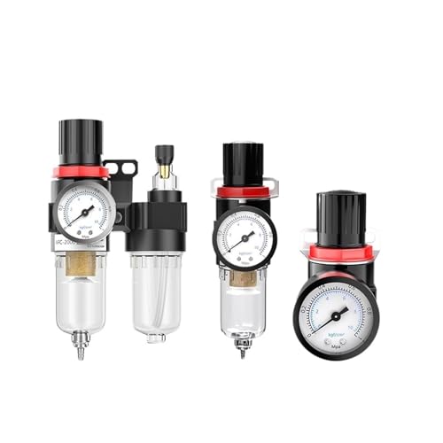 Kompressor Luftfilter Druckregler, AFC2000 und andere Modelle Öl-Wasser-Abscheider mit Drainage, Luftquellenbehandlung, Größen 6 mm – 12 mm(AFR2000 with 10mm) von HBALDTEDC