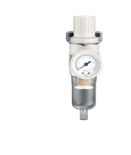 Kompressor Luftfilter Druckregler, Öl-Wasser-Separator Luftkompressor Druckregelventil Luftquellenprozessor Mehrere Größen AFR2000(AFR2000D with 12mm) von HBALDTEDC