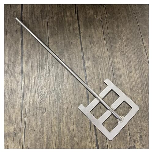 Overhead Rührstab Blender Sticks, 304 Edelstahl Labor Dispersion Paddel Overhead Rührstab Anker 40-120mm Blatt Breite(60x8x300mm) von HBALDTEDC