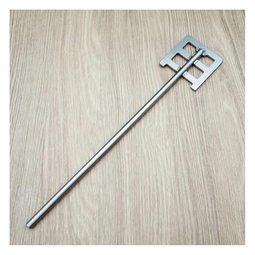 Overhead Rührstab Blender Sticks, Labor-Overhead-Rührrahmen-Paddel for Becher 304 Edelstahl, mehrere Größen(50x8x300mm) von HBALDTEDC