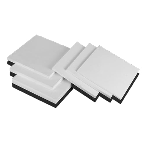 PTFE Teflon Blatt， 1 Stück Teflon-PTFE-Kunststoffplatte, Dicke 0,5–30 mm, mehrere Größen(200 * 200 * 3mm) von HBALDTEDC
