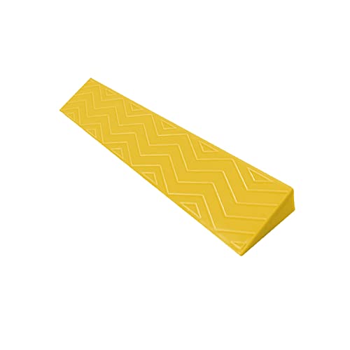 Rollstuhl-Rampe, Schwellen-Mobilitätsrampe for Türen, mehrfarbig, mehrere Größen(Yellow,40x10x4cm) von HBALDTEDC