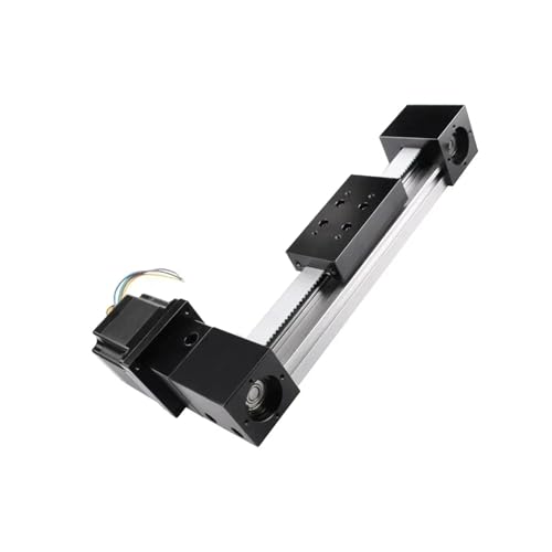 Schiebetisch Linear Rail Stage Modul, Linearführungs-Gleittisch-Gürtelmodul, Aluminiumprofil, 10 kg horizontale Last, 5 kg vertikal, 600 mm/s Geschwindigkeit, mit Motor, mehrere Hublängen(300mm Stroke Schiebetisch Linear Rail Stage Modul, Linearführungs-Gleittisch-Gürtelmodul, Aluminiumprofil, 10 kg horizontale Last, 5 kg vertikal, 600 mm/s Geschwindigkeit, mit Motor, mehrere Hublängen(300mm Stroke von HBALDTEDC