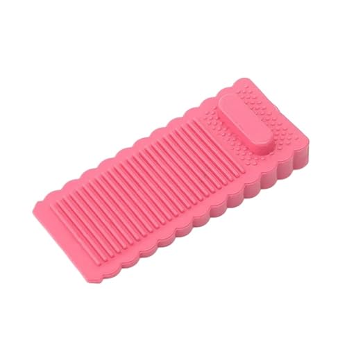 Türstopper-Keile, Rutschfeste Blockkeil-Türstopper Home Office Tür hinten Retainer Anti-Kollision schützen Hardware(Rose Red) von HBALDTEDC