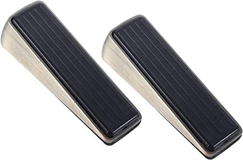 Türstopper-Keile, Stärkster Hochleistungskeil aus hochwertigem Zink und Gummi(Silver) von HBALDTEDC