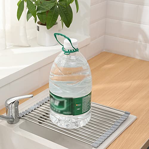 Über der Spüle Abtropfgestell, Abtropfgestell for Aufrollen, faltbar, mehrere Größen(33 * 22cm) von HBALDTEDC