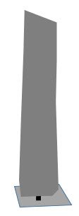 HBCOLLECTION® Atmungsaktive Schutzhülle Schutzhaube Abdeckung für Ampelschirm 260cm (grau) von HBCOLLECTION
