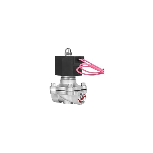 1/2-Zoll-Edelstahl-Magnetventil, wasserdichtes, normalerweise geschlossenes Magnetventil, 24 V, 12 V, 220 V, 110 V(Npt-380vac-nbr-seal) von HBDCRJGE