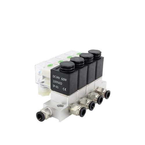 1 STÜCKE 10F 2V025-06 DC12V 24 V 220 V 110 V Pneumatisches Magnetventil 2 normal geschlossen Luftmagnetventil Patronenmagnetventil 2V025-08(AC220V 8mm fittings) von HBDCRJGE