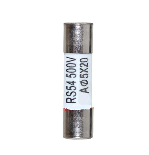 10 STÜCKE sicherungskern RS54 500 V 5X20mm0.5A-25A Keramiksicherung Rohr 1A2A3A(4A) von HBDCRJGE