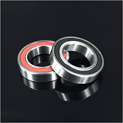 HBDCRJGE 1 Paar DT Graviermaschinenspindel Hochgeschwindigkeitsdichtung Keramikkugellager P4 ABEC-7 H7001C H7002C H7003C H7005C H7006C Schrägkugellager(H7009C 2RZ HQ1 1Pair) von HBDCRJGE
