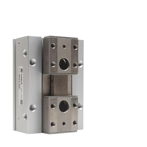 HBDCRJGE MHF2 Doppeltwirkender Luftgreifer mit niedrigem Profil, Pneumatikzylinder, Parallelgreifer der Serie MHF2-8D, 16D, 20D, D1, D2, pneumatischer Greifer(Mhf2-16d2) von HBDCRJGE