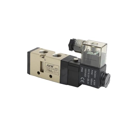 HBDCRJGE VF3130 VF5120 NDS5320 VF5520 Magnetventil for pneumatische Zylinder VF3330 VF3230 Zwei-Positionen-Fünf-Wege-Umkehrventil for Zylinder(VF3430) von HBDCRJGE