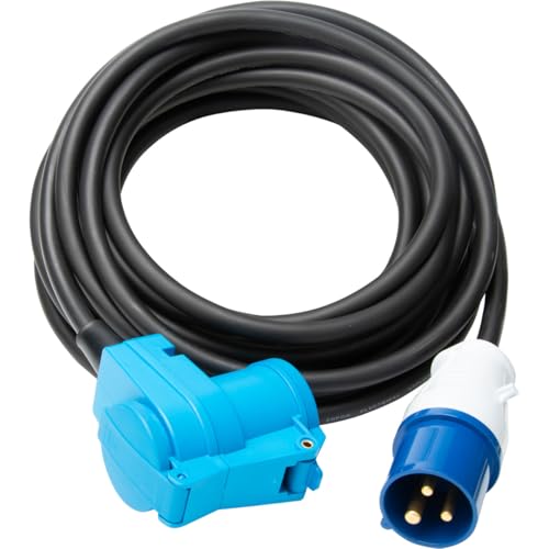 HBF Protec - Schuko-Verlängerung CEE P17 10m IP44 - Schwarz/Blau HBF Protec - Schuko-Verlängerung CEE P17 10m IP44 - Schwarz/Blau von HBF