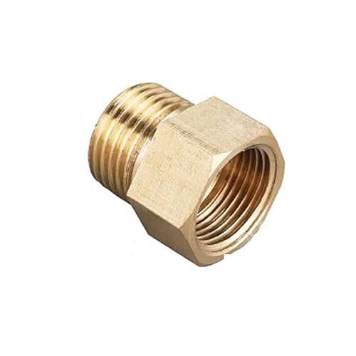 1pc BSP Männlich Zu Weiblich Gewinde Messing Minderer Buchse Rohr Fitting Anschluss(F BSP1I4-M UNF7I16) von HBGNZU