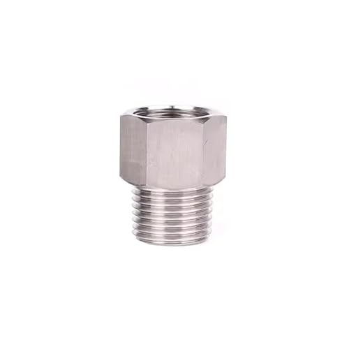 1pc weiblich zu männlich BSP Gewinde Edelstahl Hochdruck Rohrverschraubung Adapter Kupplung(F M10x1-M M10x1) von HBGNZU