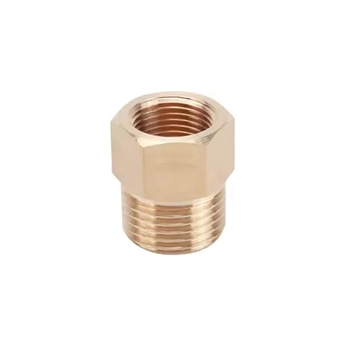 HBGNZU M20 7/16 UNF 9/16 UNF 1/4" 1/2" BSP Stecker auf Innengewinde Messingbuchse Rohrverschraubung Adapterkupplung(F BSP1I4-M UNF7I16) von HBGNZU