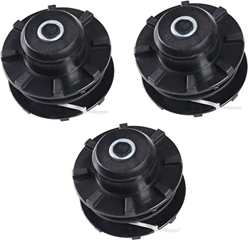 Matrix 3x Fadenspule für Rasentrimmer BMS 900-3 PGT 3in1 BMS 4-31-1 4m 2,4mm von HBH