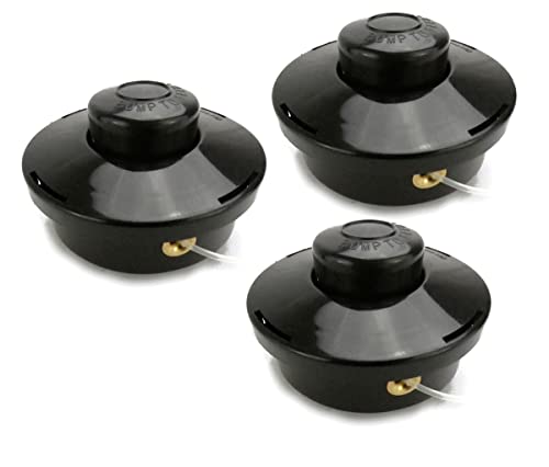Matrix Fadenspule | 3x | Fadenkopf komplett | für Rasentrimmer BMS 900-4-2 von HBH