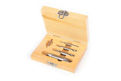 HBM 5 Stück HSS - 5% Kobalt Zentrierbohrer Set kurz HBM 5 Stück HSS - 5% Kobalt Zentrierbohrer Set kurz von HBM