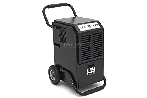 HBM 50 Professional 650 Watt Bautrockner, Luftentfeuchter, Feuchtigkeitsabsorber 50 Liter von HBM