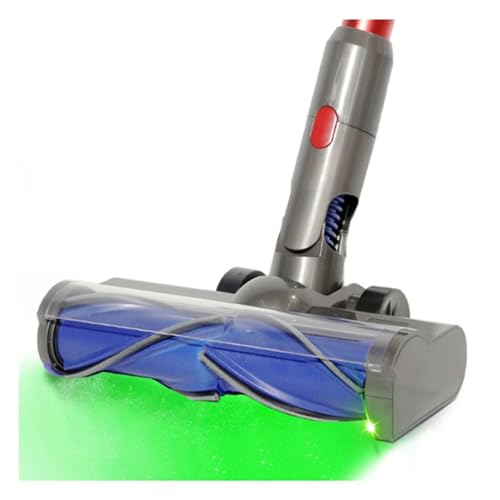 V7 V8 V10 V11 V15, kompatibel mit Dyson, Staubsauger-Direktantriebs-Reinigungskopf mit grünen LED-Scheinwerfern, Turbinenbürstenaufsatz von HBMEXJIKG