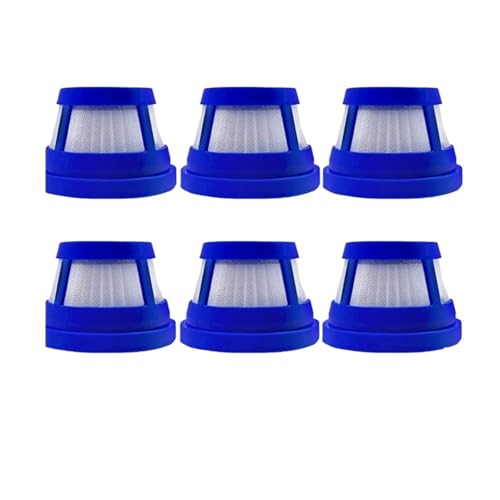 Zubehör, Kompatibel for EUFY, H11 H11Pure H20 Staubsauger Zubehör Filter HEPA Handy Roboter Ersatz Ersatzteile(6PCS) von HBMEXJIKG