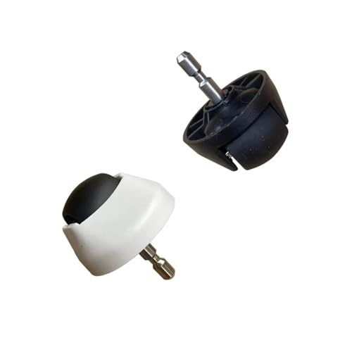Zubehör, Kompatibel for Xiaomi, STYTJ02YM 3C 2S S10 B106GL S12 T12 Kehrmopp integrierter Roboterstaubsauger Mopp Vorderrad Ersatzteile(Black 1pcs) von HBMEXJIKG