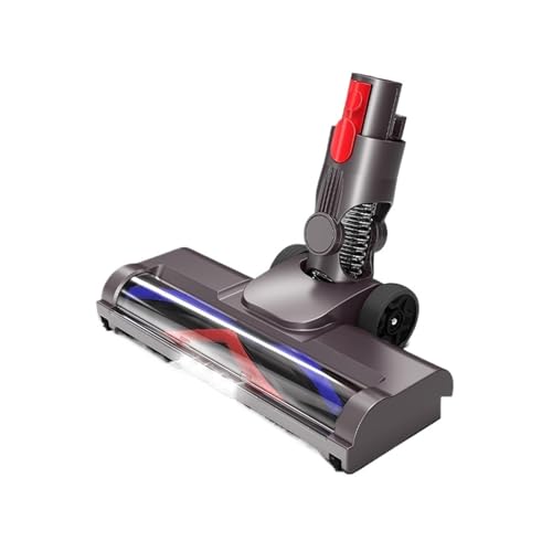Zubehör Elektrischer Rollenbürstenkopf, Kompatibel for Dyson, V7 V8 V10 V11 V15, Schnellverschluss mit Borstenrolle for Teppich und Hartholz von HBMEXJIKG