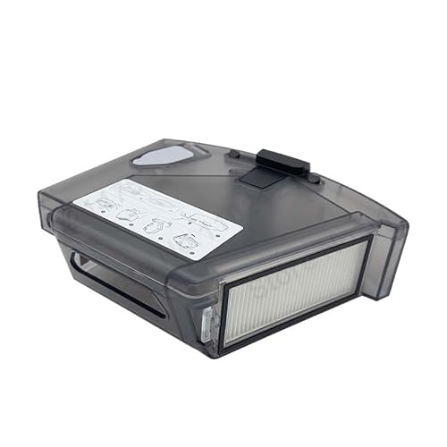 Zubehör Ultron Lite Staubbehälter HEPA-Filter, Kompatibel for Roborock, Q8 Max Q8 Max+ Wassertank Staubbox Combo Staubsaugerteile(Black 1PCS) von HBMEXJIKG