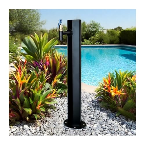 HBOOMOEM AußEnwassersäUle，WassersäUle Garten Mit Wasserhahn，Freistehender Gartenbrunnen Mit WassersäUle，Geeignet FüR Garten, Terrasse, Schwimmbad, SanitäRanlagen Usw.(Hexagonal,E) von HBOOMOEM