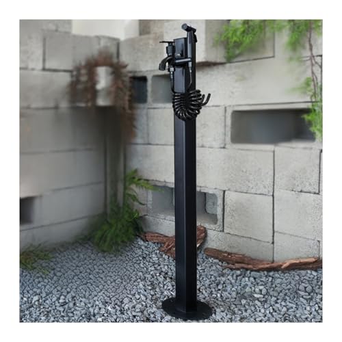 HBOOMOEM Hydrant,Saeule Mit Wasserhahn，GartenwassersäUle Mit Wasserhahn，Vertikaler Wasserspender Hydrant Aus Edelstahl 304，Wasserzufuhrhahn Zum GießEn Und Reinigen.(H) von HBOOMOEM