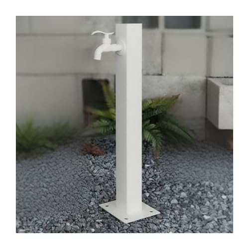 HBOOMOEM Hydrant，Saeule Mit Wasserhahn，Standbrunnen，Hydrant，Freistehender Gartenbrunnen Mit WassersäUle，Einzelne SäUlen Zum WäRme- Und Frostschutz Der Terrasse.(60cm/23.6in,A) von HBOOMOEM