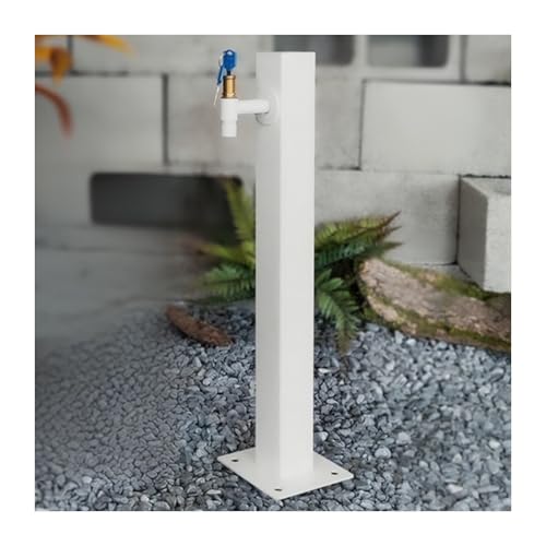 HBOOMOEM Hydrant，Saeule Mit Wasserhahn，Standbrunnen，Hydrant，Freistehender Gartenbrunnen Mit WassersäUle，Einzelne SäUlen Zum WäRme- Und Frostschutz Der Terrasse.(60cm/23.6in,C) von HBOOMOEM