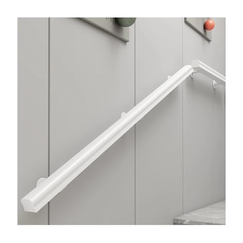 HBOOMOEM Rund TreppengeläNder，TreppengeläNder GeläNder FüR Treppe，Innen Wandhandlauf Treppe，Einfach Zu Installieren, Geeignet FüR DachböDen, KindergäRten Und Flure.(180CM/70.9in) von HBOOMOEM