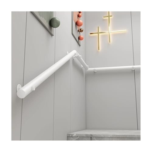HBOOMOEM TreppengeläNder GeläNder FüR Treppe，Holz Handlauf Mit Wandmontage Set，Einfache Installation，Geeignet For Kinder, Menschen Mit Behinderungen Und äLtere Menschen.(30CM/11.8in) von HBOOMOEM