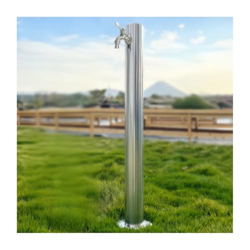 HBOOMOEM WassersäUle FüR Den Garten Im Freien Mit Wasserhahn，Vertikaler Gartenbrunnen FüR Den AußEnbereich，Geeignet FüR Villen, Autowaschanlagen Und InnenhöFe.(95 * 8.9cm/37.4 * 3.5in) von HBOOMOEM