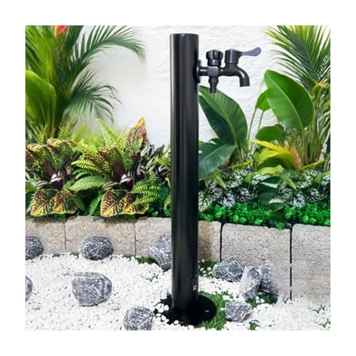 HBOOMOEM WassersäUle Garten Mit Wasserhahn，Freistehender Gartenbrunnen Mit WassersäUle，Geeignet FüR Gartendekoration, BewäSserung, AutowäSche, Reinigung, SanitäR Usw.(60cm/23.6in,B) von HBOOMOEM