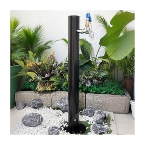 HBOOMOEM WassersäUle Garten Mit Wasserhahn，Freistehender Gartenbrunnen Mit WassersäUle，Geeignet FüR Gartendekoration, BewäSserung, AutowäSche, Reinigung, SanitäR Usw.(60cm/23.6in,C) von HBOOMOEM