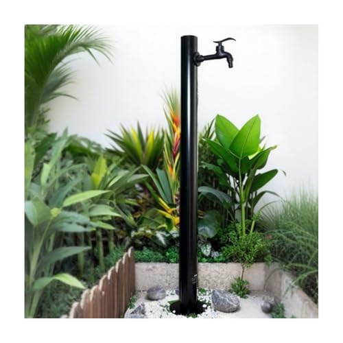 HBOOMOEM WassersäUle Garten Mit Wasserhahn，Freistehender Gartenbrunnen Mit WassersäUle，Geeignet FüR Gartendekoration, BewäSserung, AutowäSche, Reinigung, SanitäR Usw.(95cm/37.4in,E) von HBOOMOEM