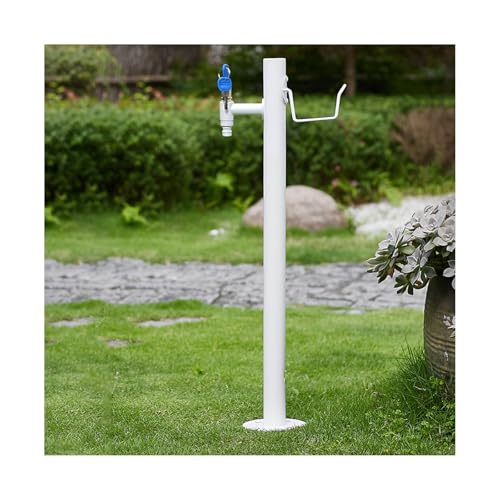 HBOOMOEM Zapfstelle Garten，WassersäUle Garten Mit Wasserhahn，Vertikaler Gartenbrunnen FüR Den AußEnbereich，Geeignet FüR RasenfläChen, Terrassen Und Villen.(86 * 10cm/33.9 * 4.1in,A) von HBOOMOEM
