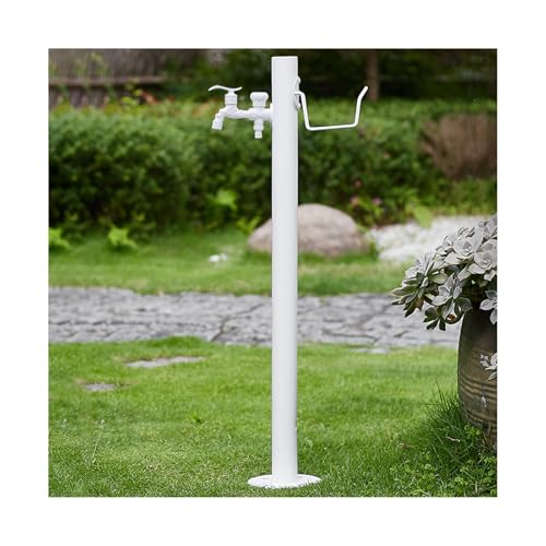 HBOOMOEM Zapfstelle Garten，WassersäUle Garten Mit Wasserhahn，Vertikaler Gartenbrunnen FüR Den AußEnbereich，Geeignet FüR RasenfläChen, Terrassen Und Villen.(86 * 10cm/33.9 * 4.1in,B) von HBOOMOEM