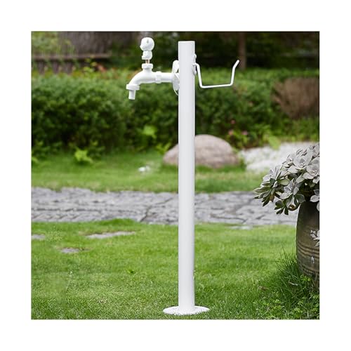 HBOOMOEM Zapfstelle Garten，WassersäUle Garten Mit Wasserhahn，Vertikaler Gartenbrunnen FüR Den AußEnbereich，Geeignet FüR RasenfläChen, Terrassen Und Villen.(86 * 10cm/33.9 * 4.1in,E) von HBOOMOEM