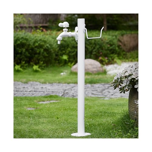 HBOOMOEM Zapfstelle Garten，WassersäUle Garten Mit Wasserhahn，Vertikaler Gartenbrunnen FüR Den AußEnbereich，Geeignet FüR RasenfläChen, Terrassen Und Villen.(86 * 10cm/33.9 * 4.1in,F) von HBOOMOEM