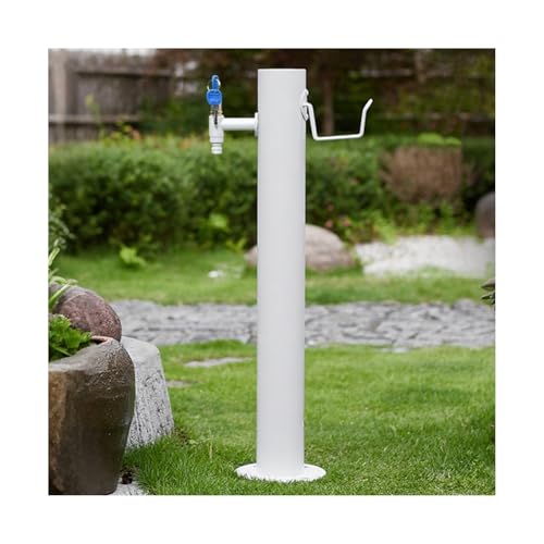 HBOOMOEM Zapfstelle Garten，WassersäUle Garten Mit Wasserhahn，Vertikaler Gartenbrunnen FüR Den AußEnbereich，Geeignet FüR RasenfläChen, Terrassen Und Villen.(86 * 5cm/33.9 * 2in,A) von HBOOMOEM