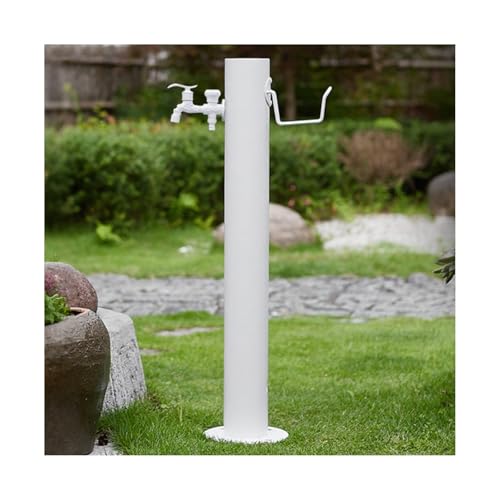 HBOOMOEM Zapfstelle Garten，WassersäUle Garten Mit Wasserhahn，Vertikaler Gartenbrunnen FüR Den AußEnbereich，Geeignet FüR RasenfläChen, Terrassen Und Villen.(86 * 5cm/33.9 * 2in,B) von HBOOMOEM