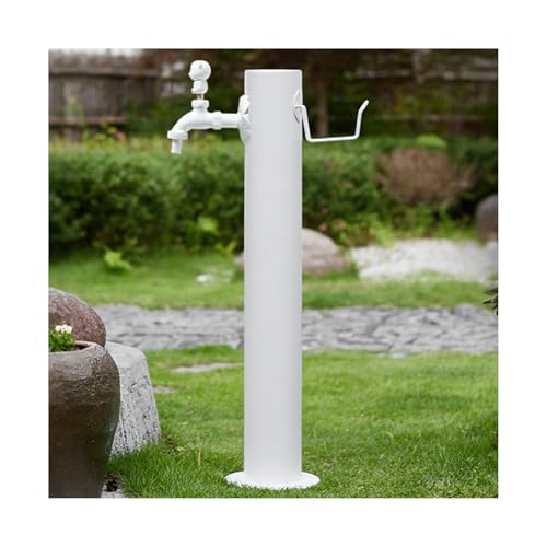 HBOOMOEM Zapfstelle Garten，WassersäUle Garten Mit Wasserhahn，Vertikaler Gartenbrunnen FüR Den AußEnbereich，Geeignet FüR RasenfläChen, Terrassen Und Villen.(86 * 5cm/33.9 * 2in,E) von HBOOMOEM