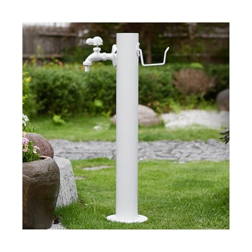 HBOOMOEM Zapfstelle Garten，WassersäUle Garten Mit Wasserhahn，Vertikaler Gartenbrunnen FüR Den AußEnbereich，Geeignet FüR RasenfläChen, Terrassen Und Villen.(86 * 5cm/33.9 * 2in,F) von HBOOMOEM